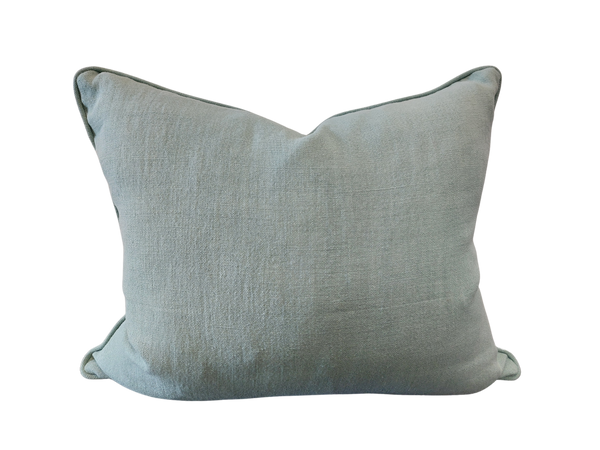 Magnolia Aqua Fern Stripe Cushion 50x60cm