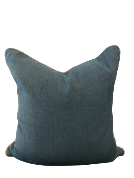 Magnolia Peacock Linen Cushion 60x60cm