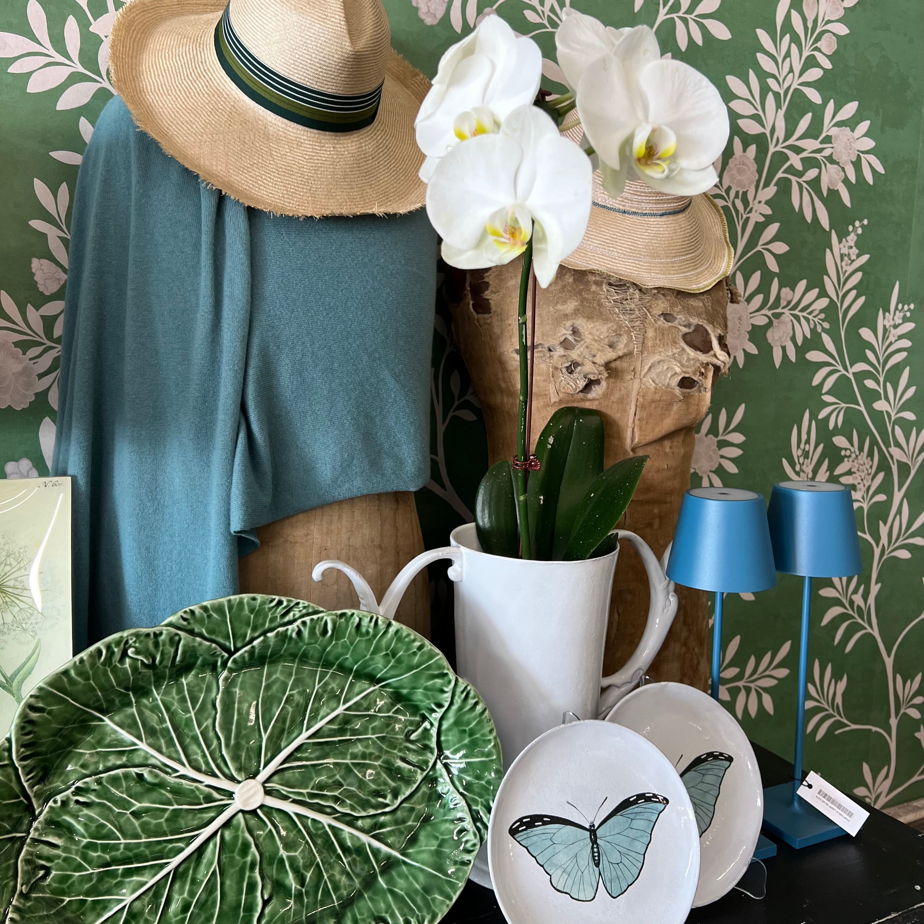 Astier x John Derian Blue Butterfly Plate – Magnolia Interiors