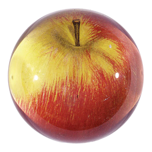 Apple (Red) Dome Paperweight