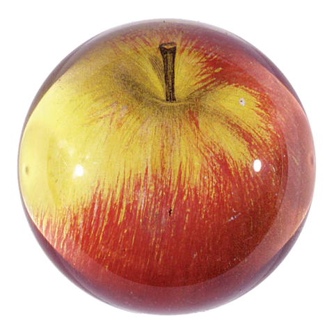 Apple (Red) Dome Paperweight