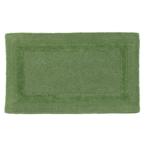 Egyptian Cotton Reversible Bath Mat - Forest