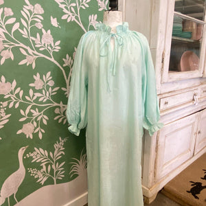 Mint Green Linen Dress