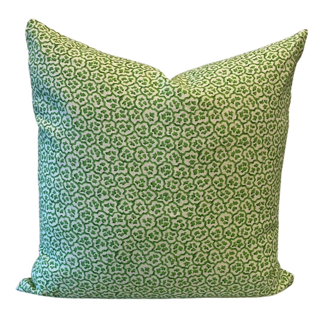 Magnolia Green Jigsaw Cushion 60x60cm