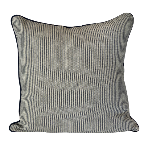 Magnolia Hamptons Ticking Cushion 60x60cm