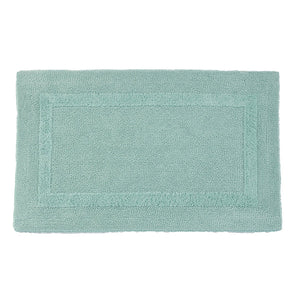 Egyptian Cotton Reversible Bath Mat - Ice