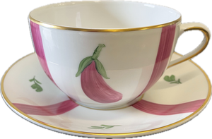 Breakfast Cup & Saucer - Eggplant