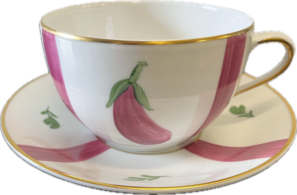 Breakfast Cup & Saucer - Eggplant