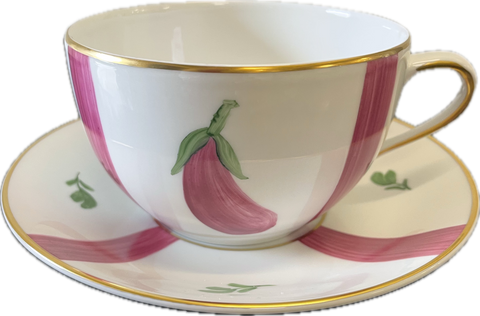 Breakfast Cup & Saucer - Eggplant