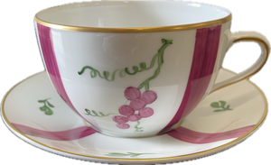 Breakfast Cup & Saucer - Red Currant