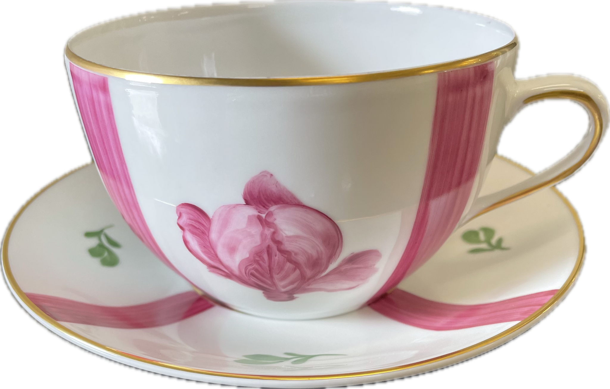 Breakfast Cup & Saucer - Cabbage