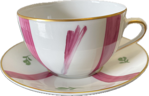 Breakfast Cup & Saucer - Leek