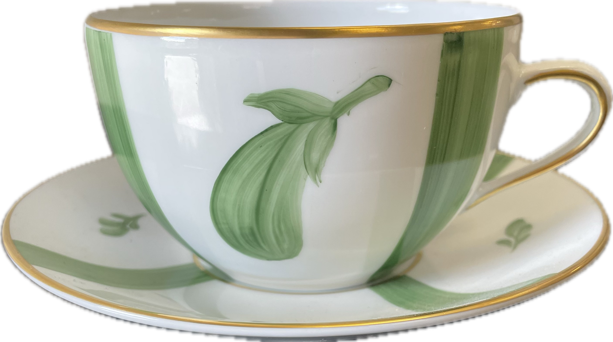 Breakfast Cup & Saucer - Eggplant