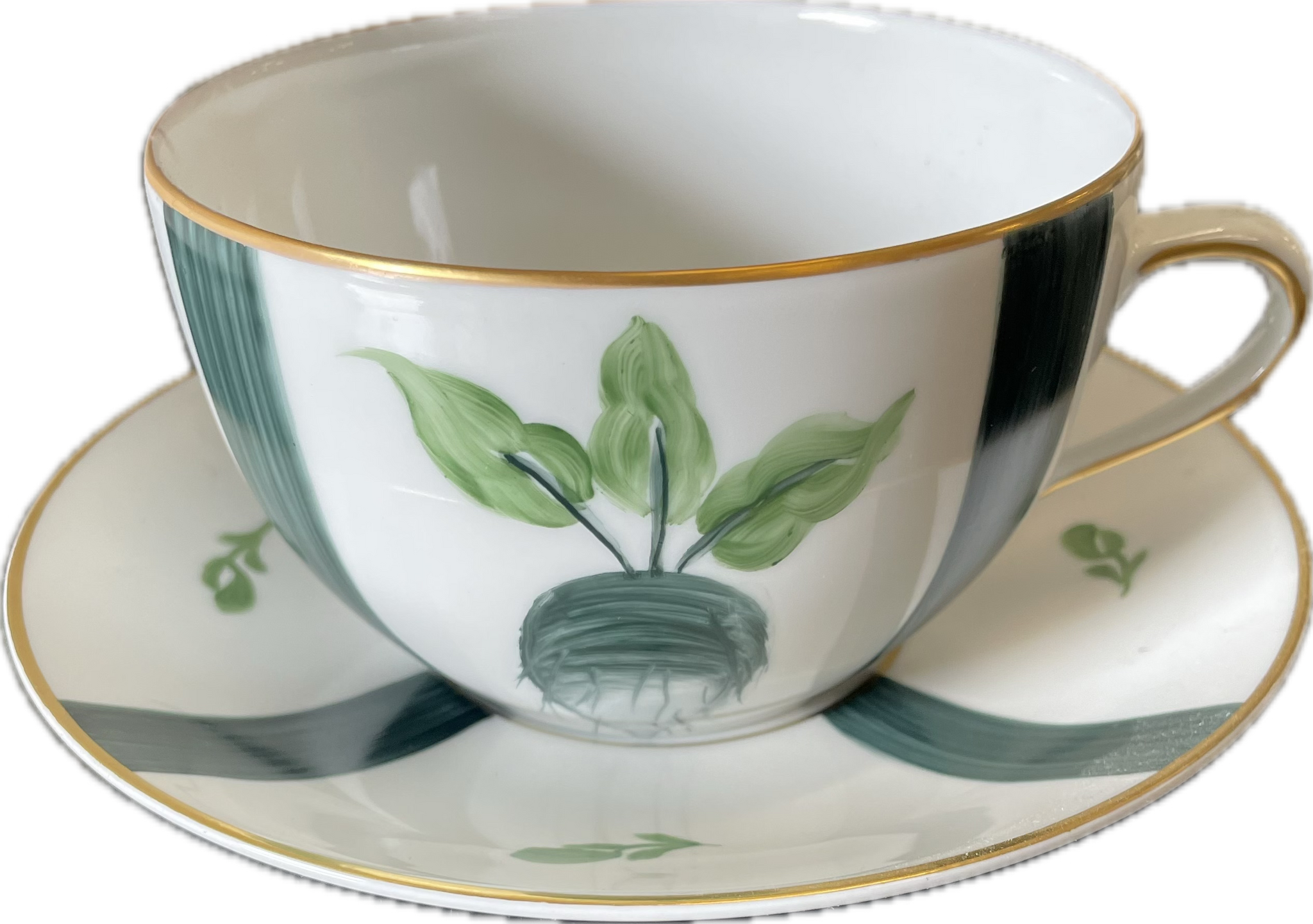 Breakfast Cup & Saucer - Turnip