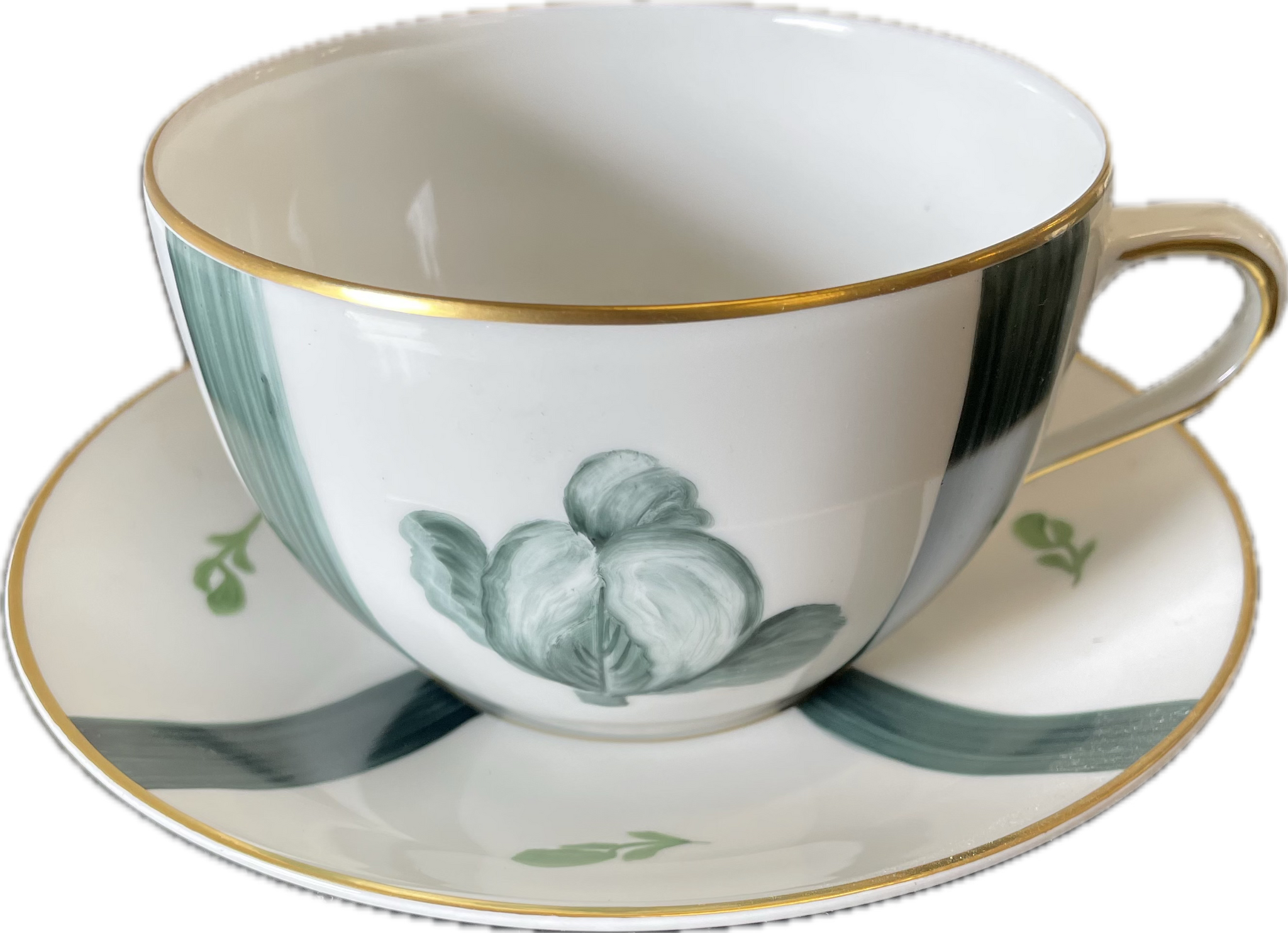 Breakfast Cup & Saucer - Cabbage