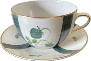 Breakfast Cup & Saucer - Strawberry