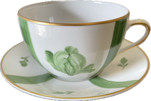 Breakfast Cup & Saucer - Cabbage