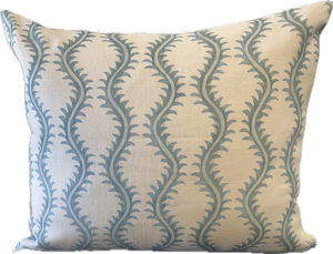 Magnolia Blue Waves Cushion 60 x 50cm