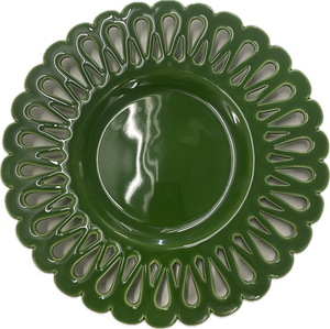 Chevet Charger Plate Green