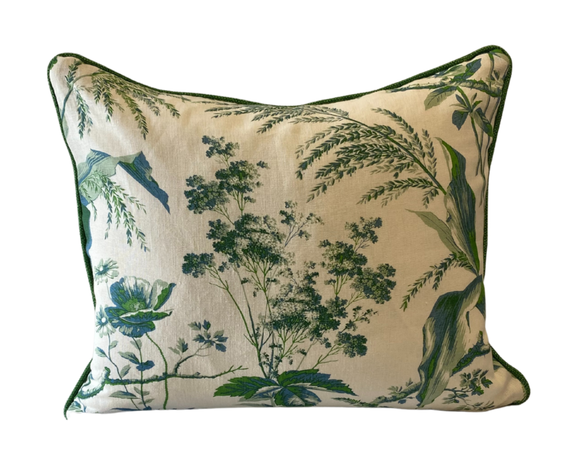 Magnolia Green Garden Cushion 50cm x 60cm