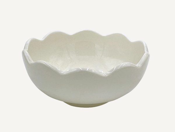 Medium Scalloped Bowl