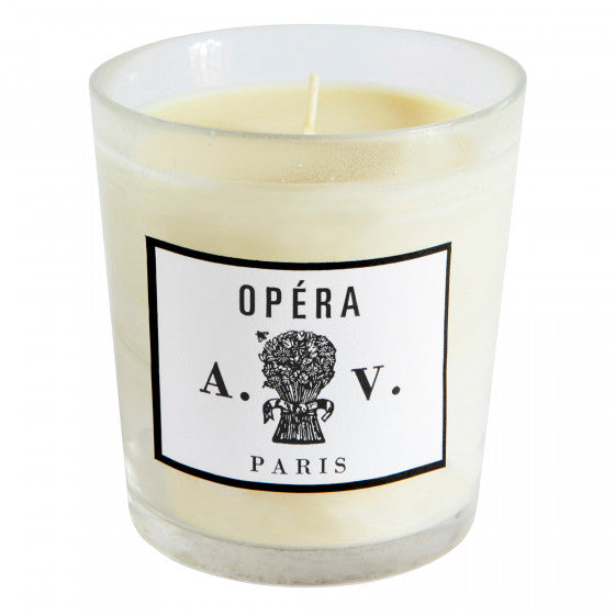 Astier de Villatte Glass Candle Opera