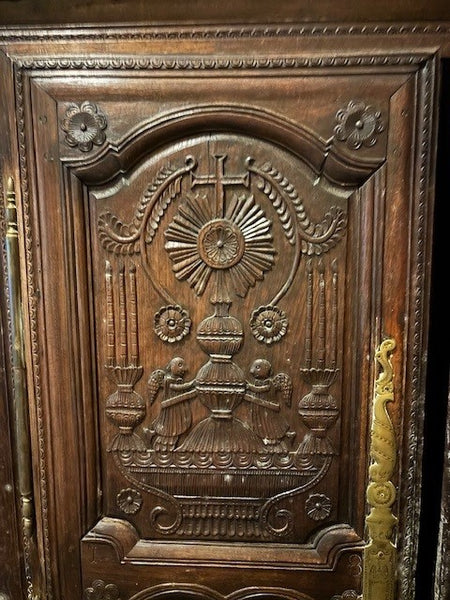 18th C French Oak Armoire