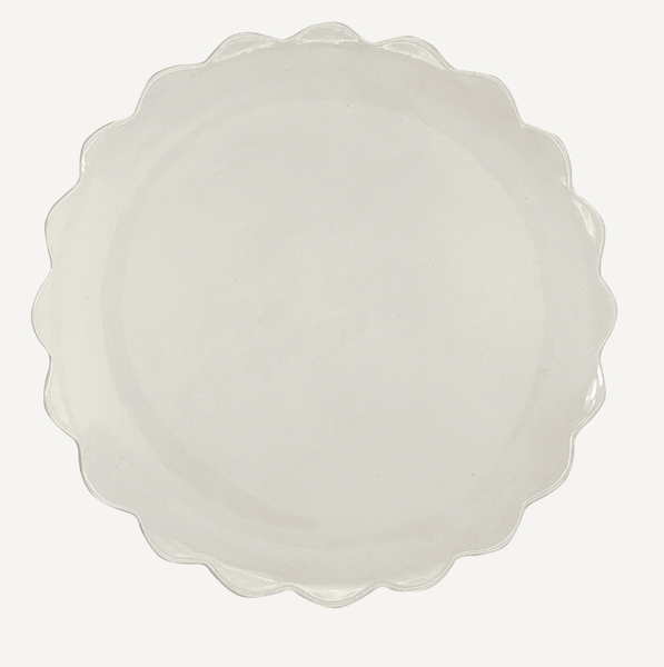 Scalloped Charger Plate