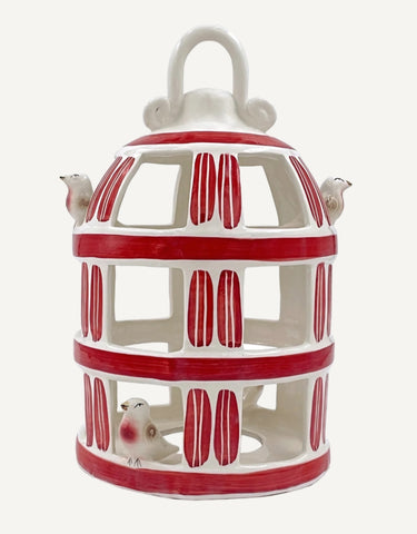 Red Robin Birdcage Lantern