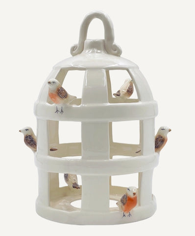 Robin Birdcage Lantern