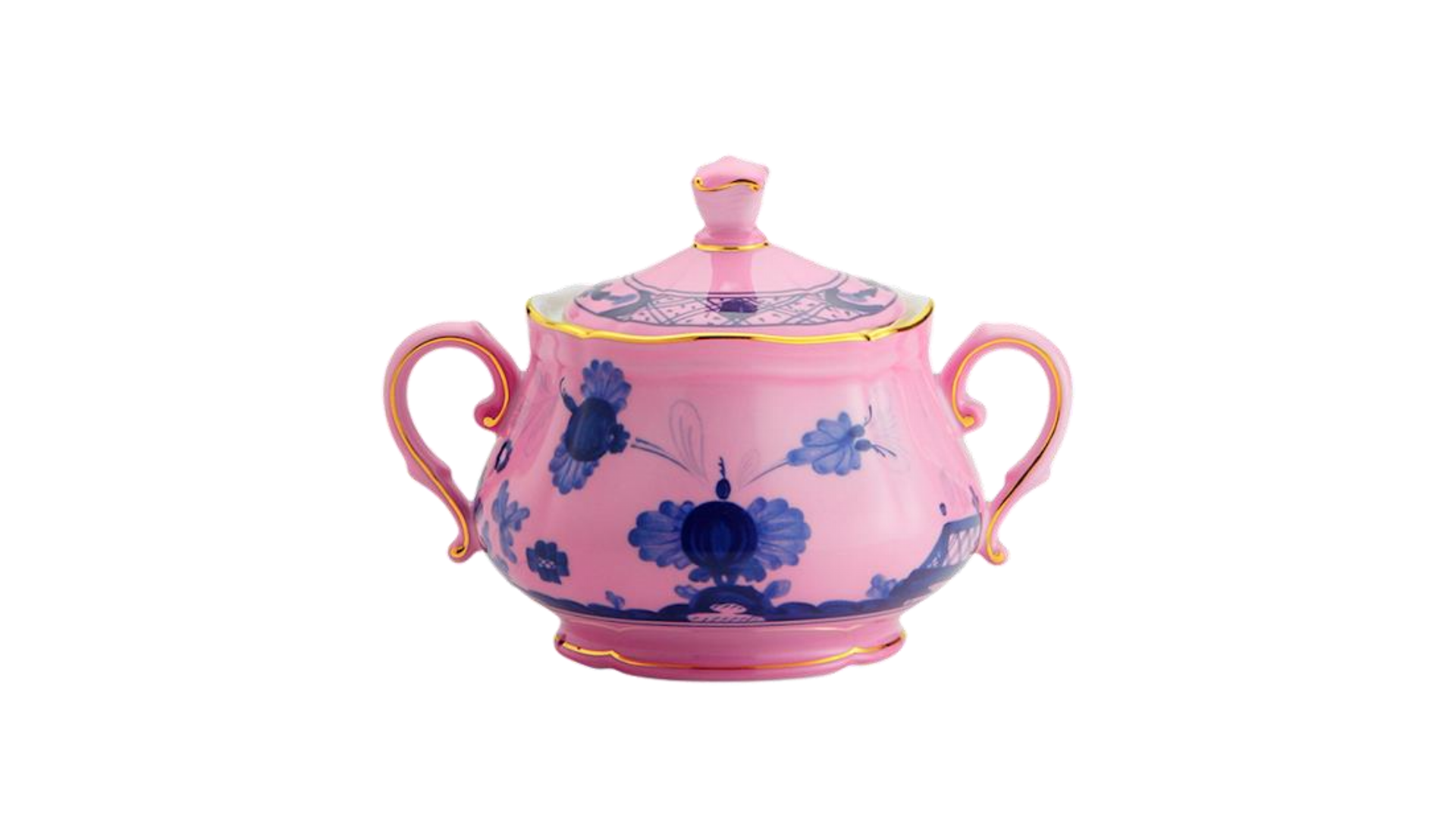 Ginori 1735 Sugar Bowl Azalea