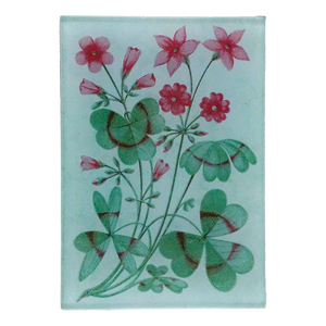 Clover Green Tiny Rectangle Tray 3.5" x 5"