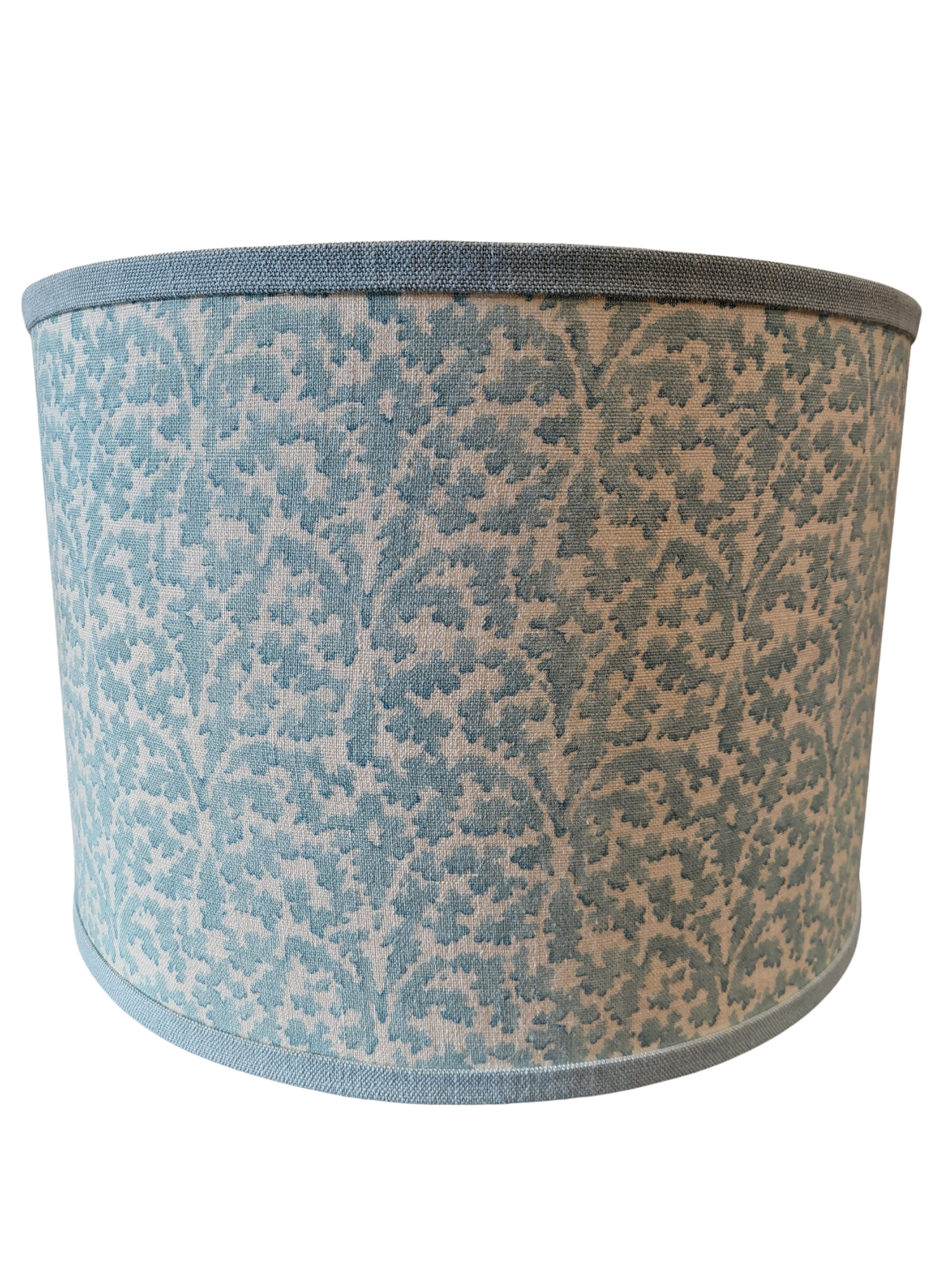 Blue Fern Lamp Shade