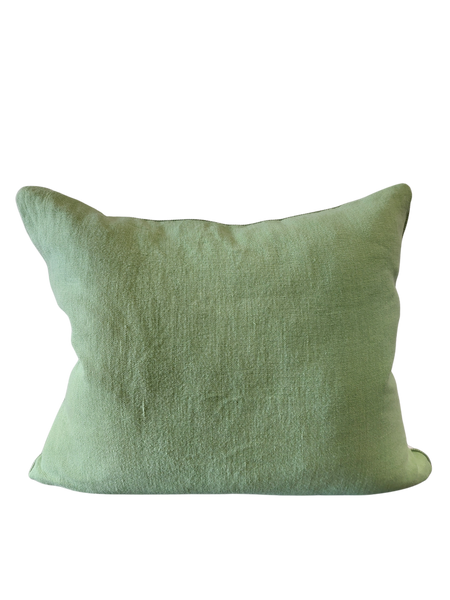 Magnolia Green Flora Cushion 60cm x 50cm