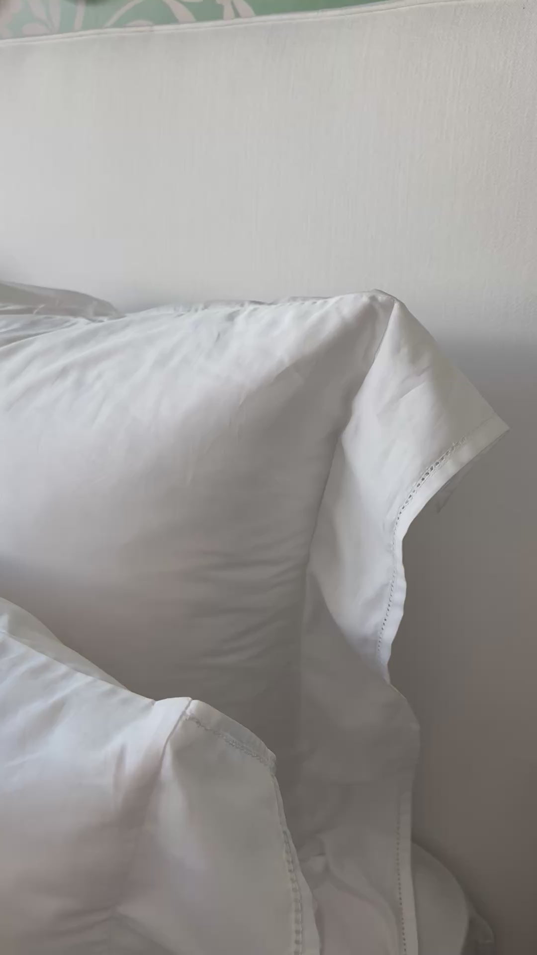 Four Side Spoke Stitch Pillowcase