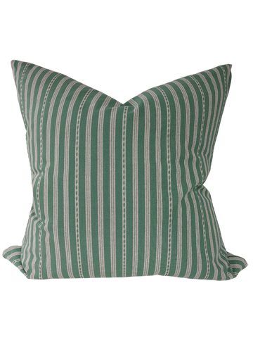 Magnolia Dot Stripe Green Cushion 60x60cm