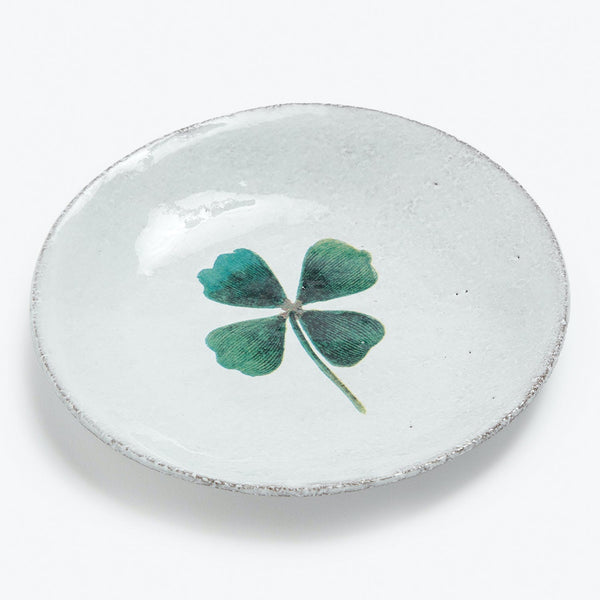 Astier x John Derian Four Leaf Clover Saucer