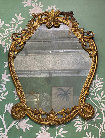 17th C Gilt Mirror