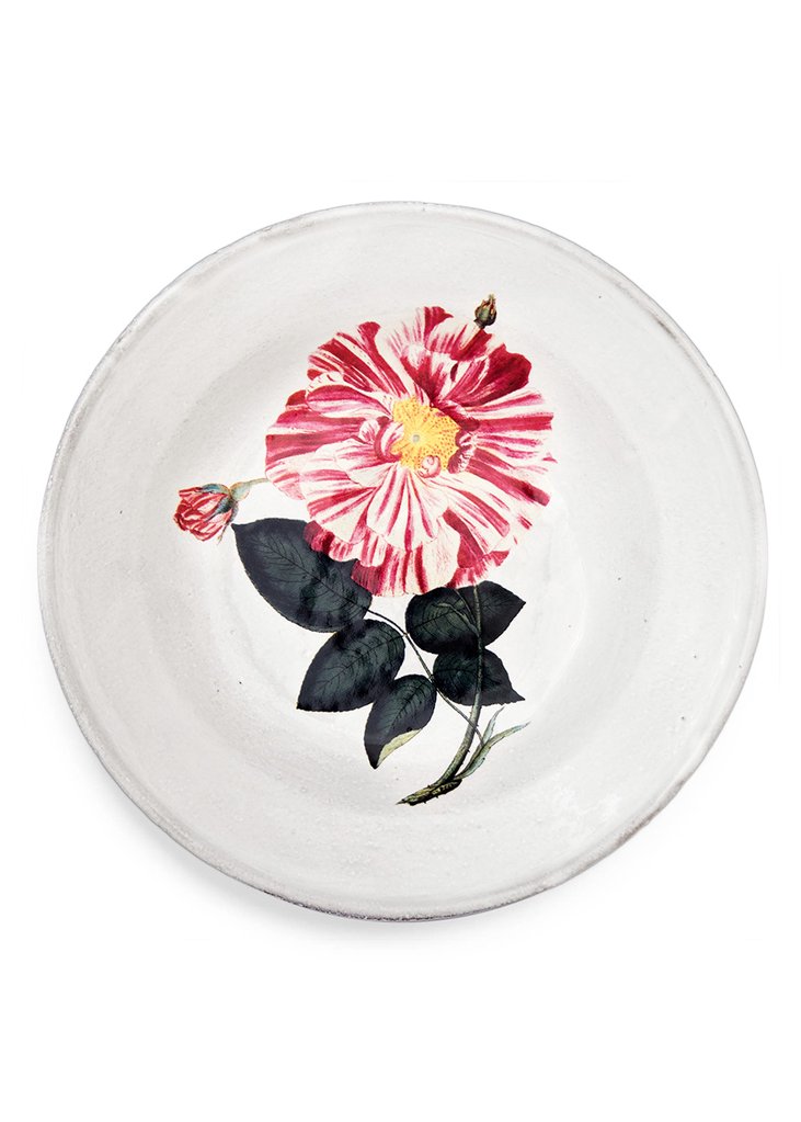 Astier x John Derian Banco Rose Soup Plate