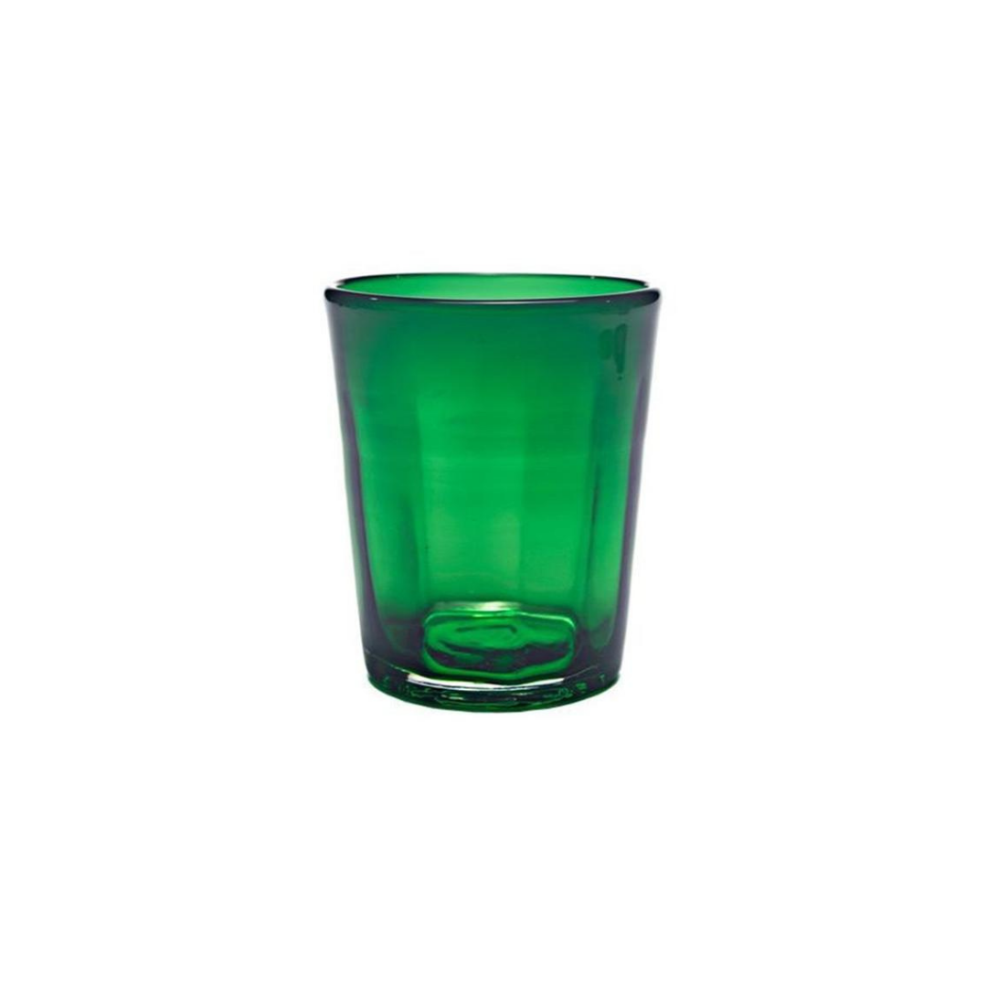 Green Glass Tumbler