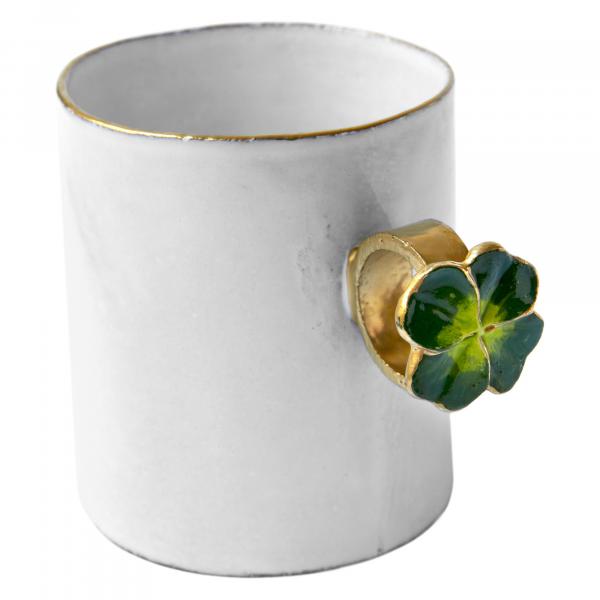 Four-Leaf Clover Ring Cup