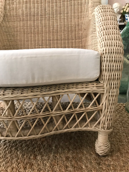 'Edith' Rattan Arm Chair