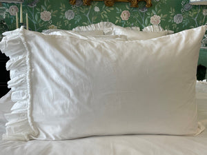 Magnolia Ruffle Pillowcase