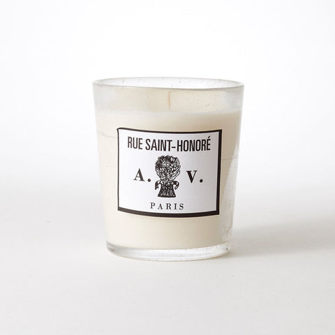 Astier de Villatte Glass Candle Rue Saint Honoré